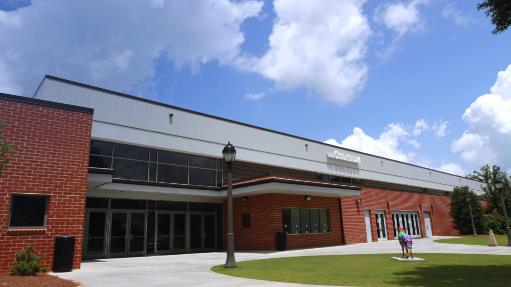 Entrance to the University of West Georgia Coliseum
