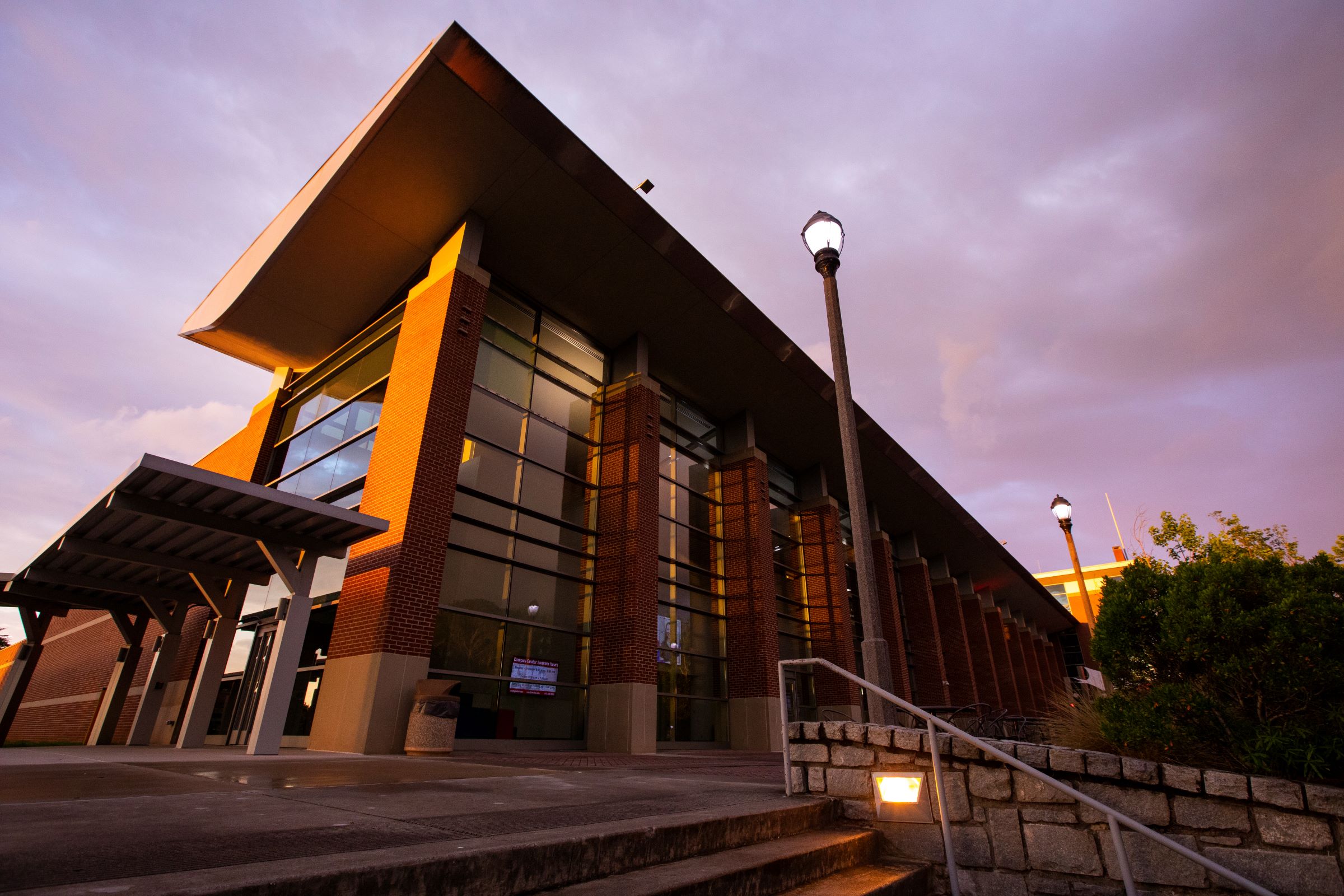 campus center exterior photo