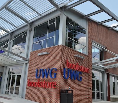 UWG Bookstore building exterior photo. 