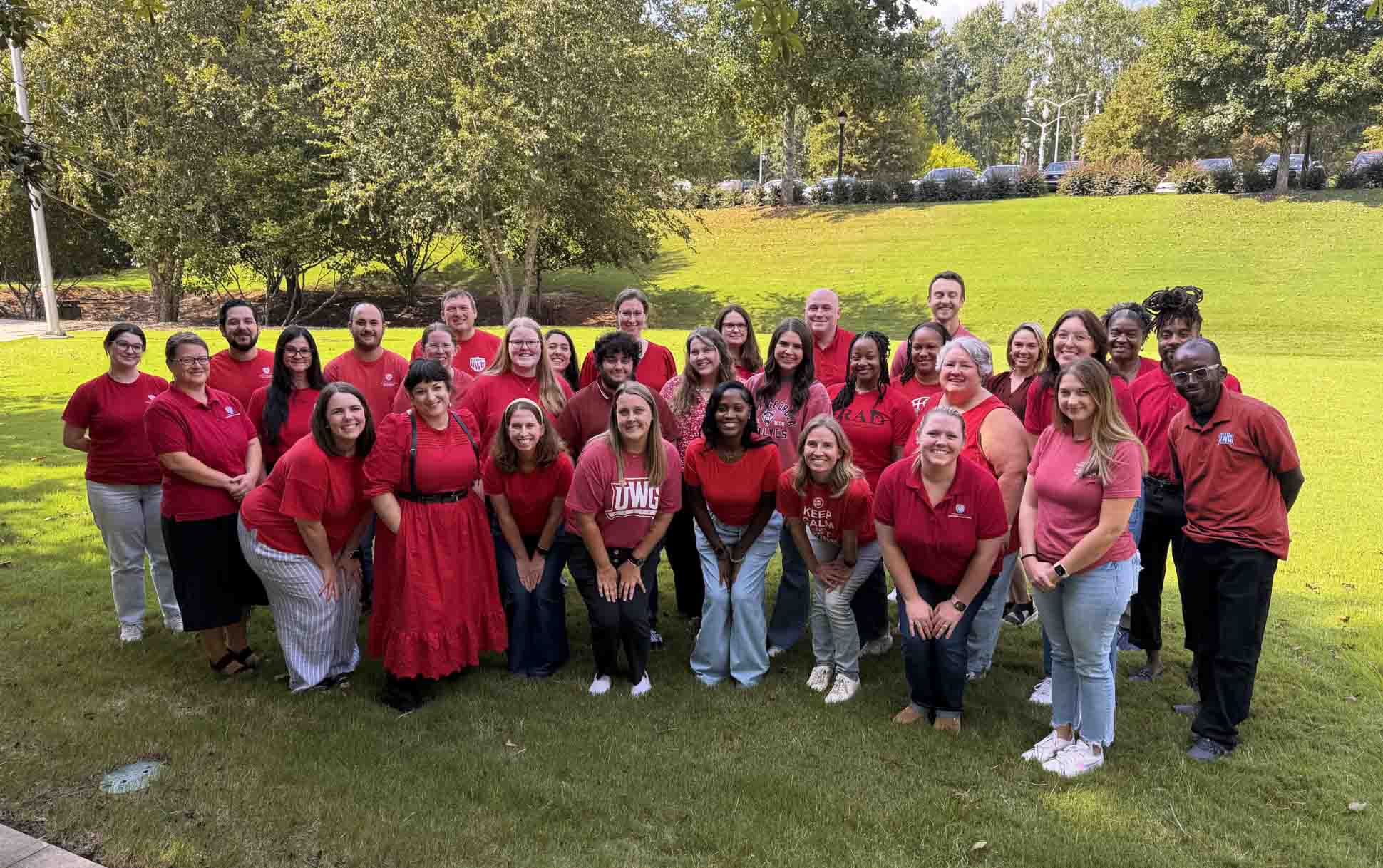 Image of entire Advising team