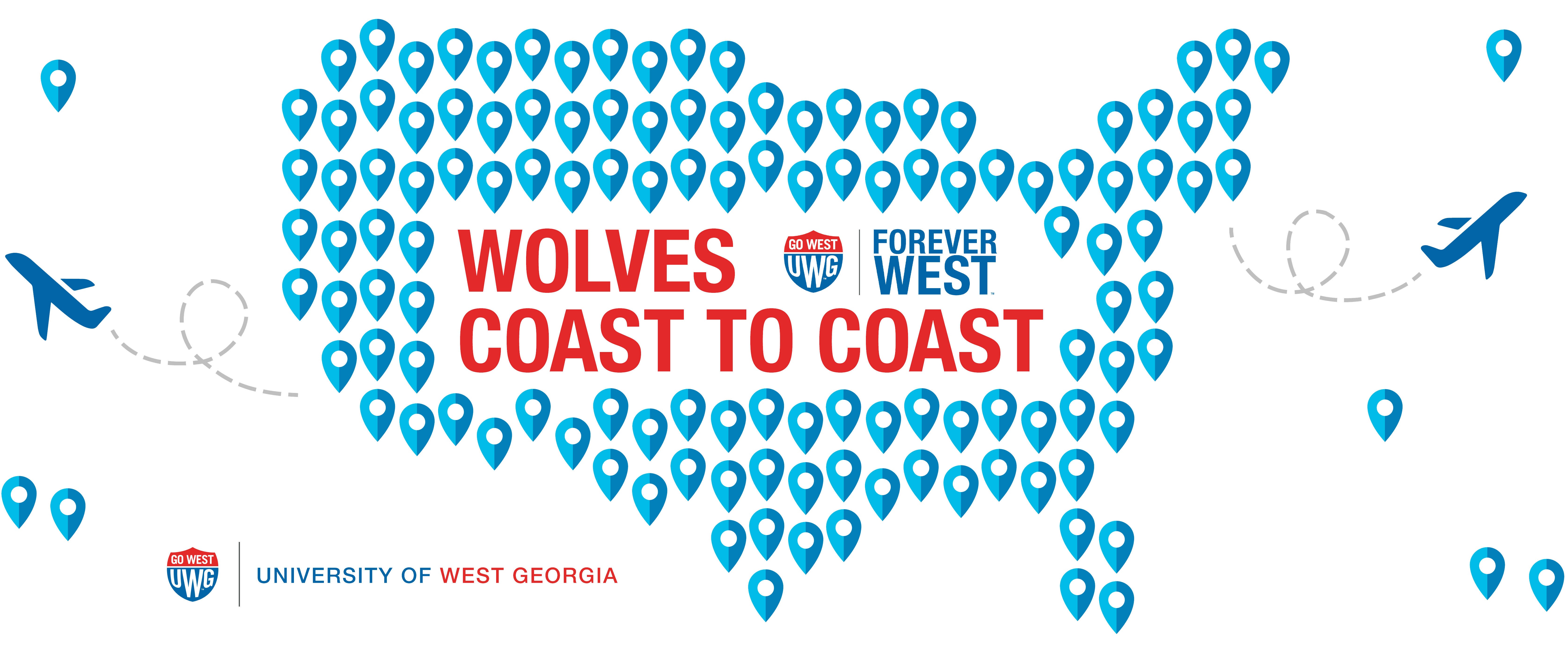 Wolves coast to coast logo