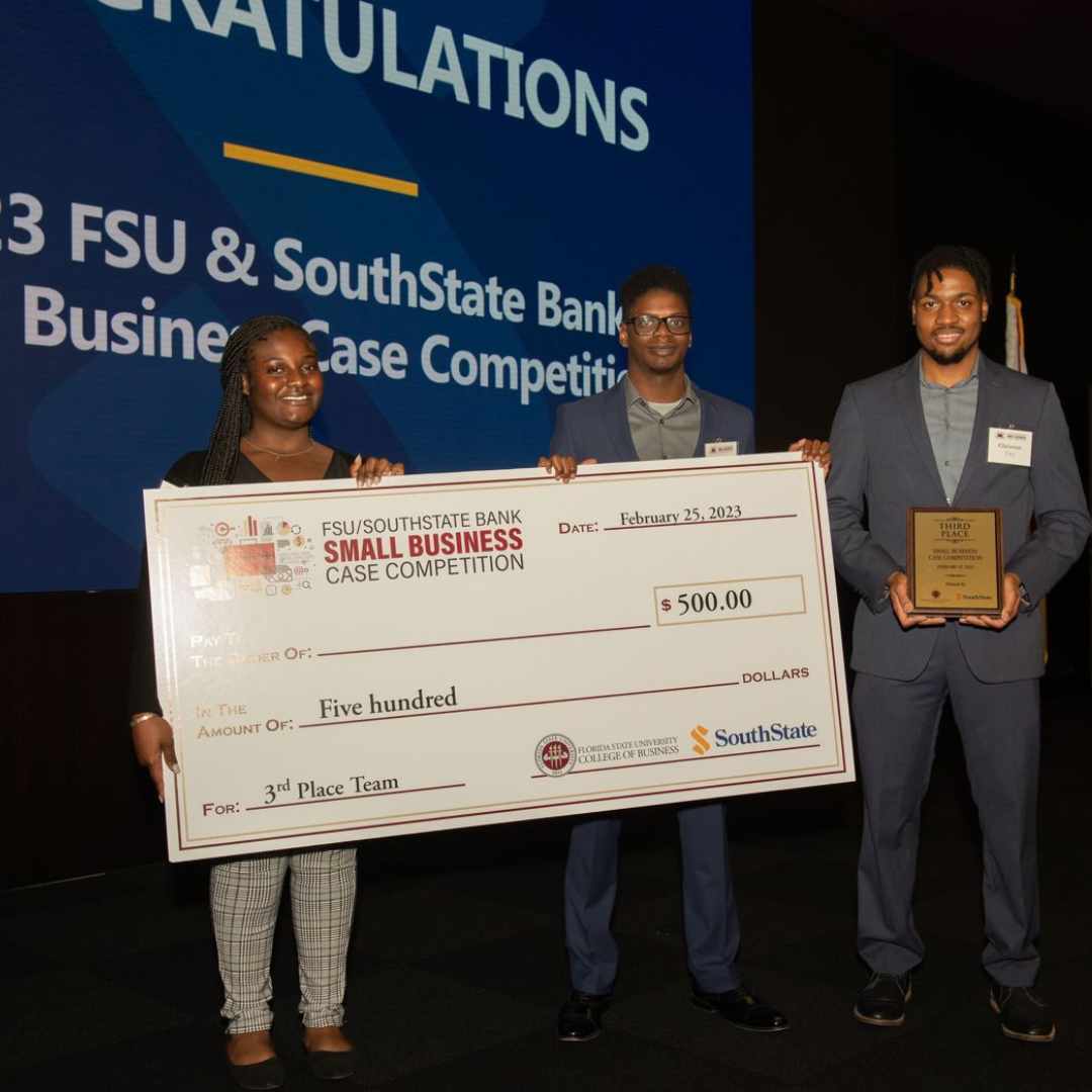 Business Students Place in Small Business Competition