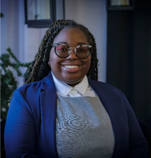 Headshot photo of Oreoluwa Adebajo, UWG chemistry alum