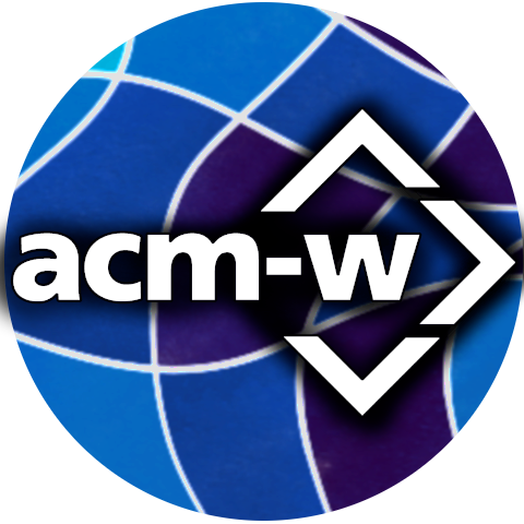 ACM-W circle logo