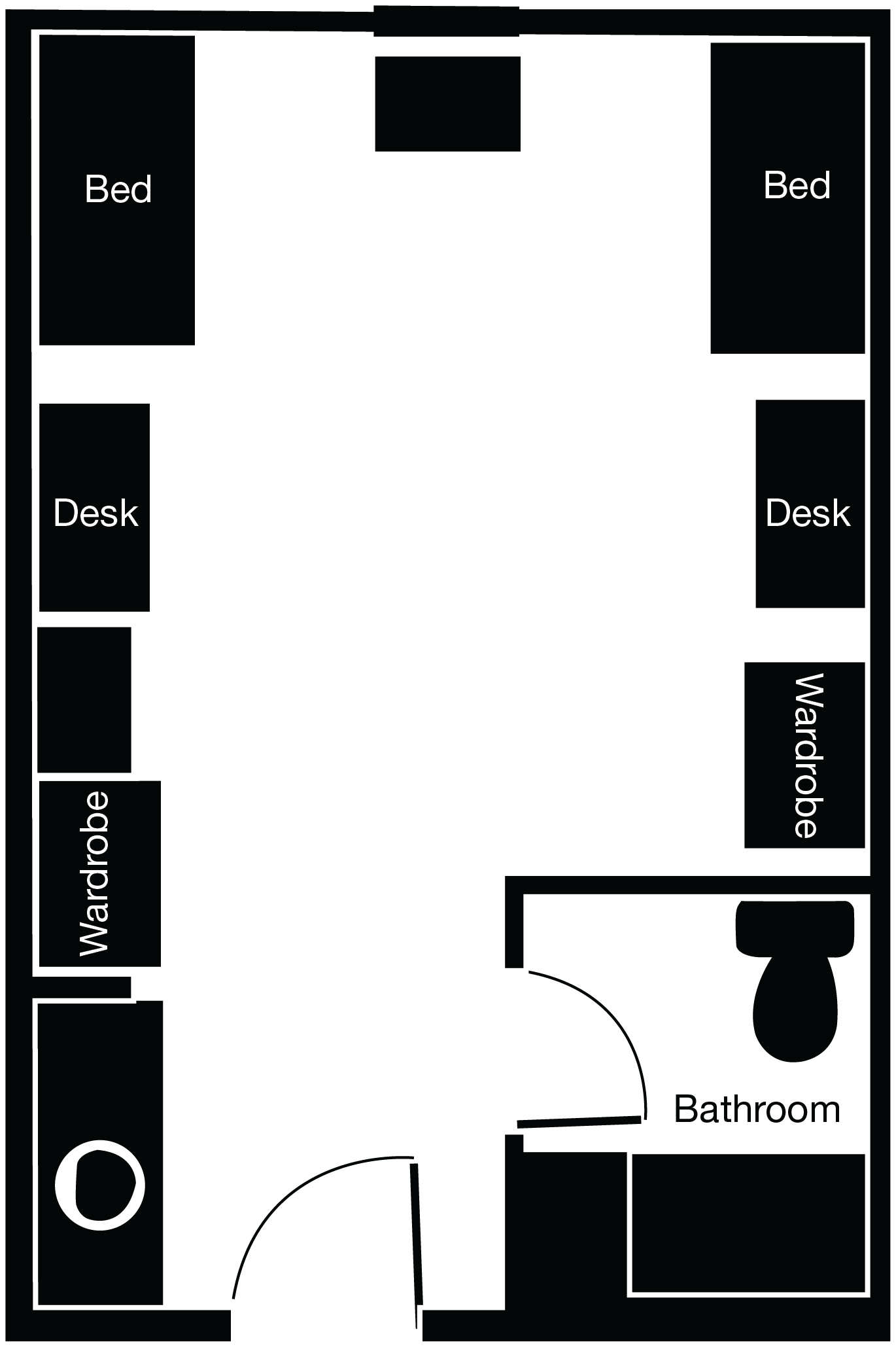 Oaks room layout