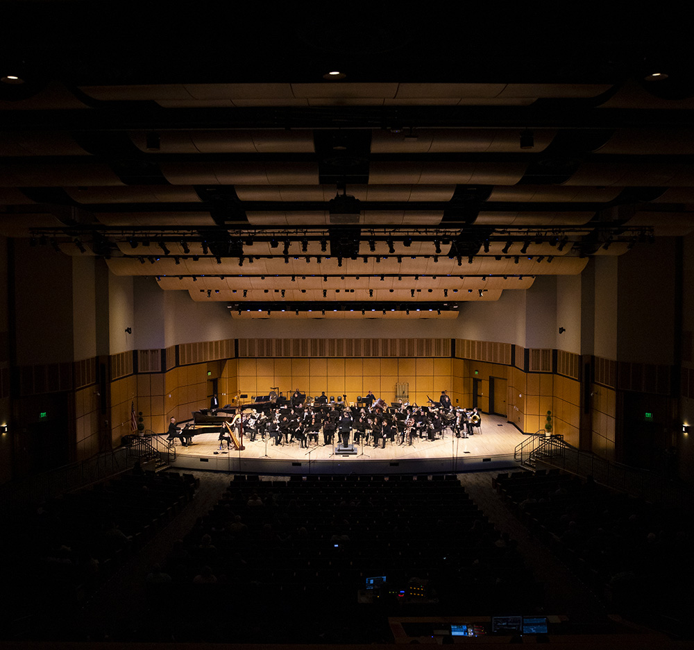 Wind Ensemble in Carroll County Schools Performing Arts Center