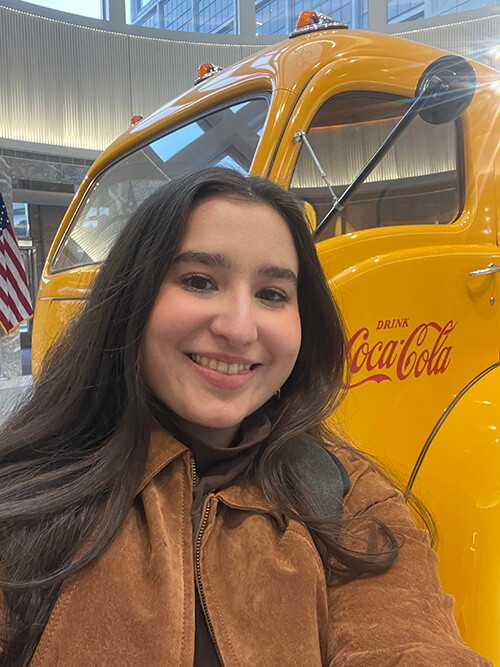 Paulina Ramirez ’24 at Coca-Cola