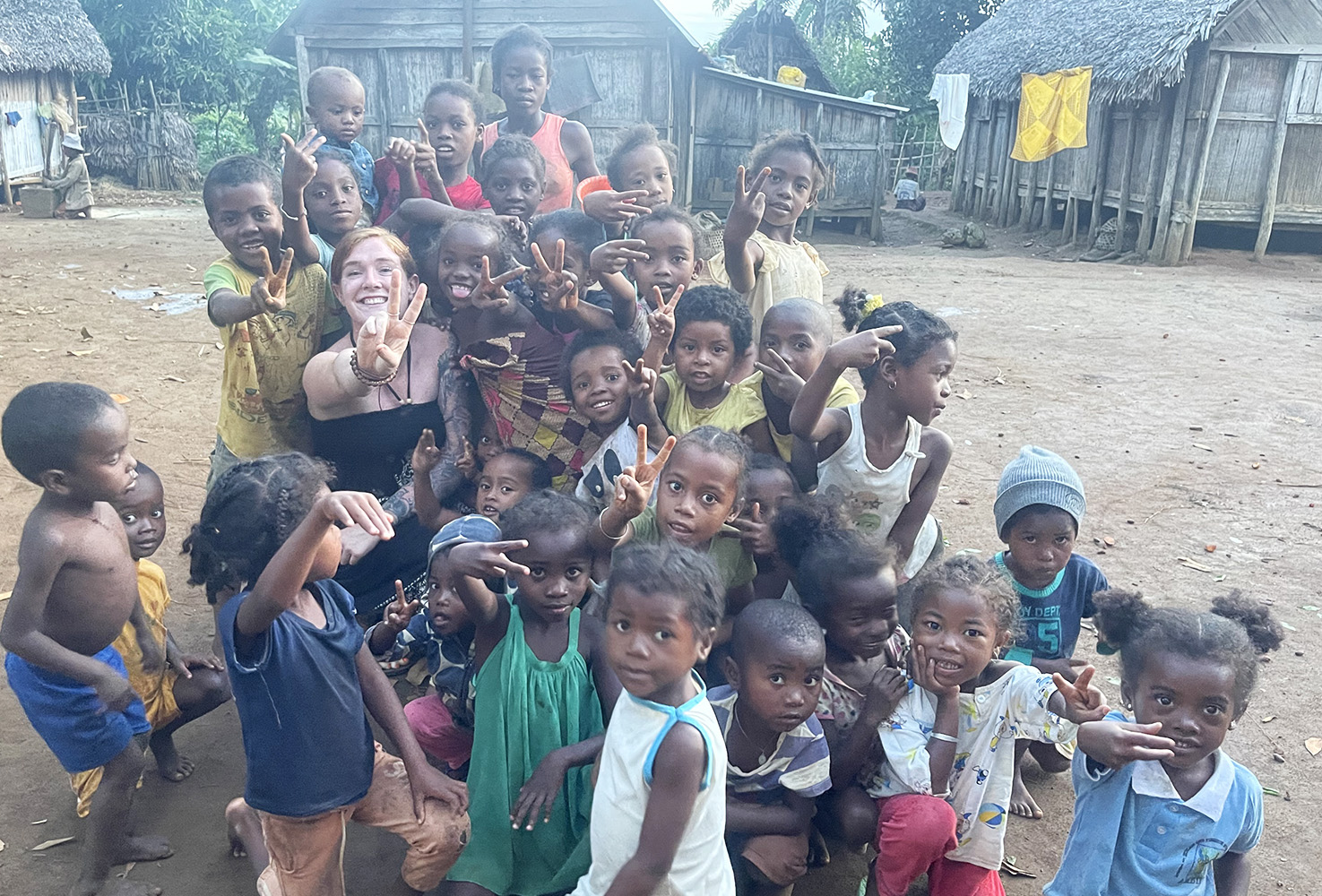 UWG alumnus and Peace Corps volunteer MacKenzie Hafer in Madagascar