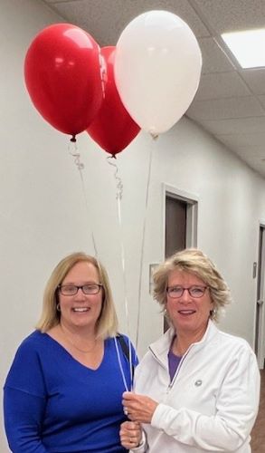 Christy Sammons ’90 and Louise Reeves