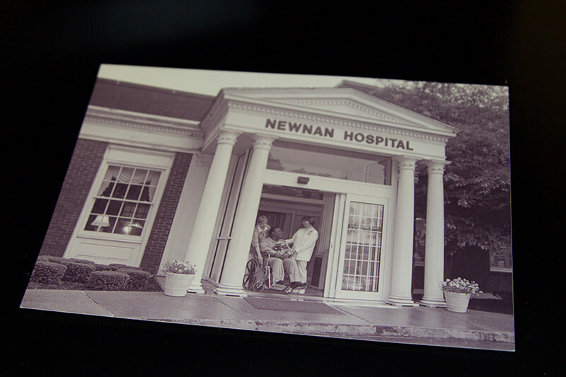 Snapshot from the historic Newnan Hospital, where UWG Newnan now resides.