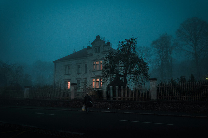 Creepy old house