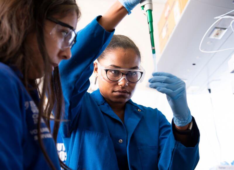 UWG science students