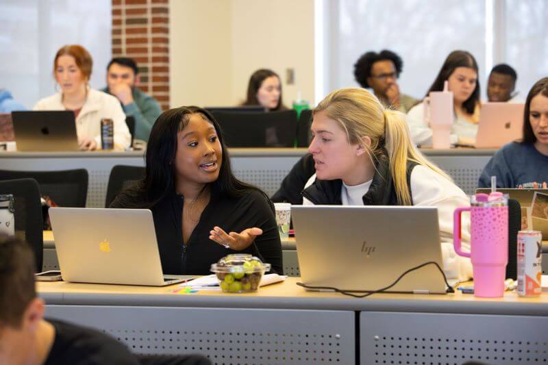 UWG nusing students in class