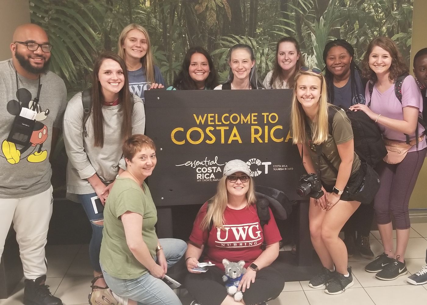 Nursing students in Costa Rica.