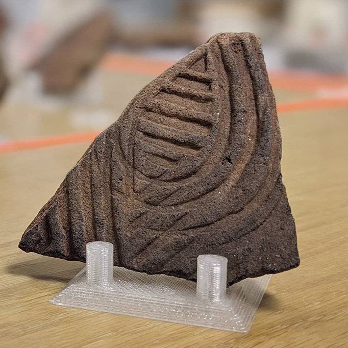pottery shard