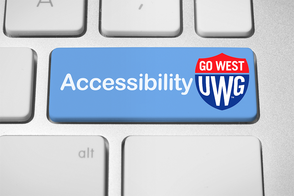 Accessibility with UWG Logo